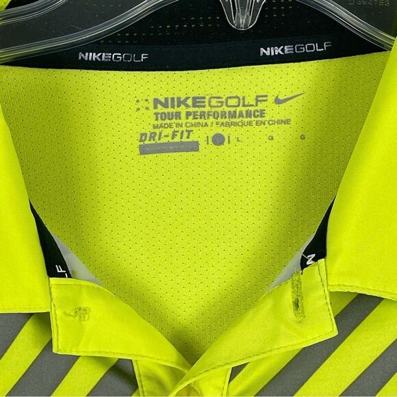 Men's Nike Golf Tour‎ Performance Dri-Fit Polo Large - Picture 6 of 10
